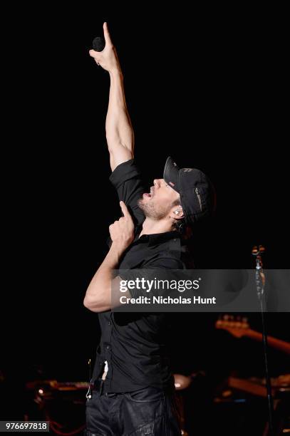 Enrique Iglesias performs at 103.5 KTU's KTUphoria on June 16, 2018 in Wantagh City.