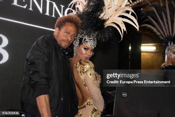 Gary Dourdan attends 'Lumieres' summer opening party in Olivia Valere disco on June 16, 2018 in Marbella, Spain.