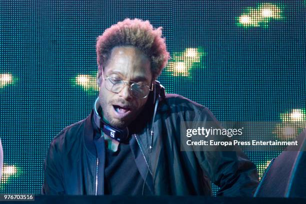 Gary Dourdan attends 'Lumieres' summer opening party in Olivia Valere disco on June 16, 2018 in Marbella, Spain.