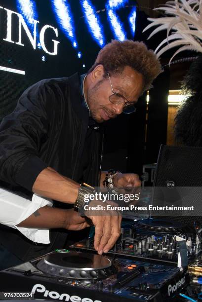 Gary Dourdan attends 'Lumieres' summer opening party in Olivia Valere disco on June 16, 2018 in Marbella, Spain.