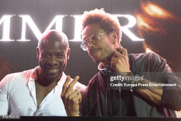 Gary Dourdan attends 'Lumieres' summer opening party in Olivia Valere disco on June 16, 2018 in Marbella, Spain.