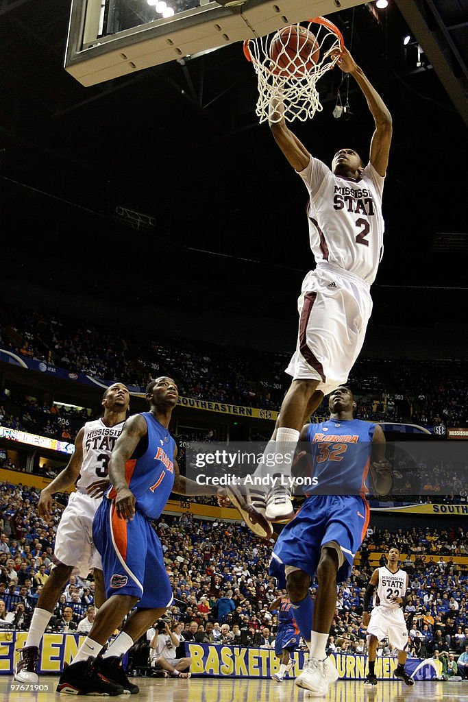 SEC Basketball Tournament - Florida v Mississippi St.