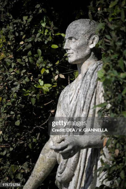 Statue in Boboli gardens, Florence, Tuscany, Italy.