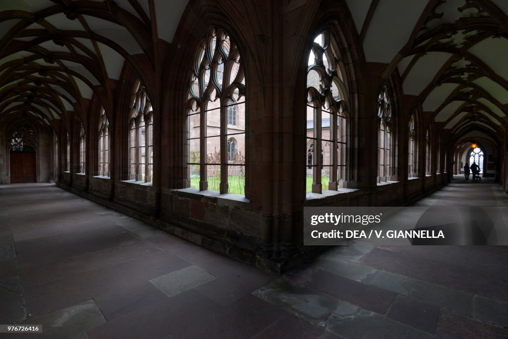 Cloister of the cathedral of Basel, Switzerland