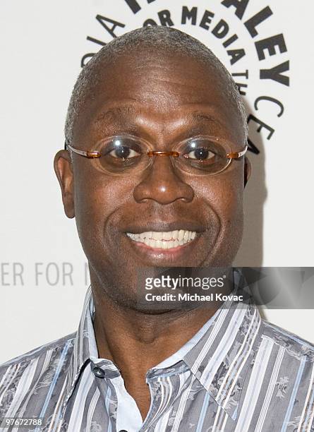 Actor Andre Braugher attends the "Men Of A Certain Age" event at the 27th Annual PaleyFest at Saban Theatre on March 11, 2010 in Beverly Hills,...