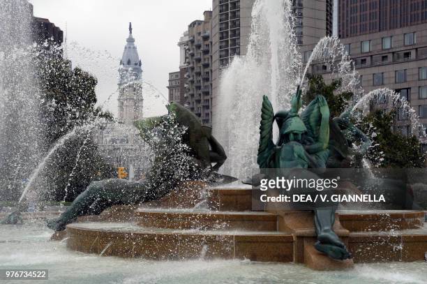 Swann Memorial Fountain, Logan Square, Philadelphia, Pennsylvania, United States of America.