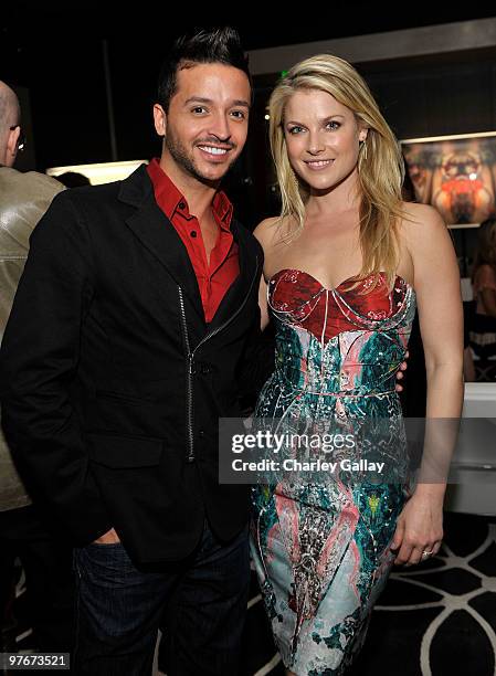 Personality Jai Rodriguez and actress Ali Larter attend the Acura ZDX Redefines Next with seven-city pop-up exhibition tour event presented by Niche...