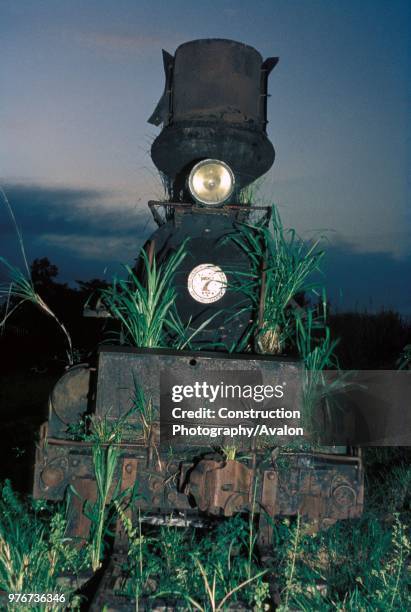 The amazing Insular Lumber Company's 4 cylinder compound 0-6-6-0 Baldwin Mallet No 7 abandoned on the Philippine island of Negros Thursday 17th...