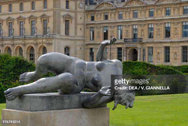 Riviere statue by Aristide Maillol, Tuileries Garden, Paris , France.