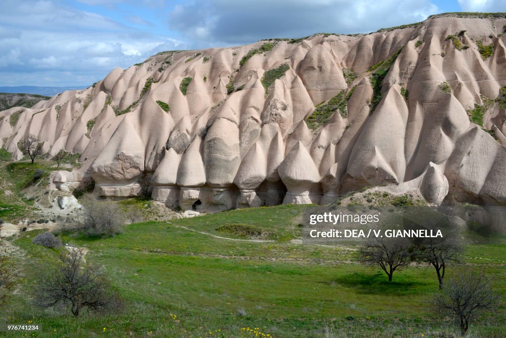 Fairy chimneys, forms of erosion near Uchisar
