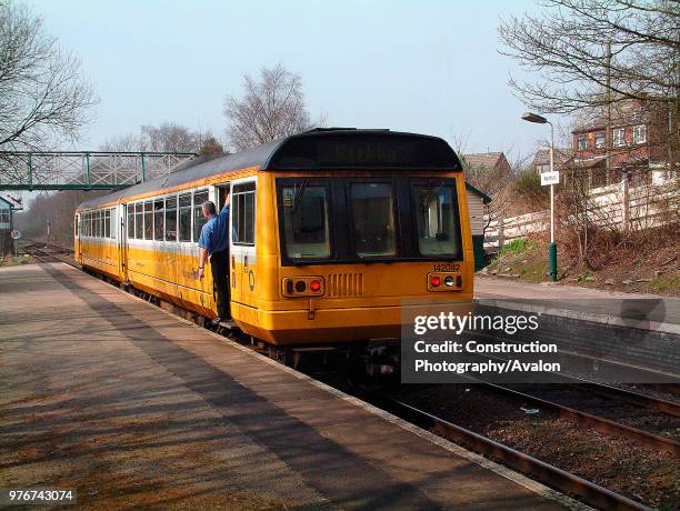 The Merseyrail operation includes branch line services around the area such as the route between Wigan and Kirkby where an end on connection is made...