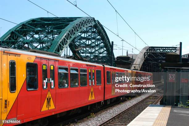 The Tyne & Wear Metro tramway system is centred on Newcastle and uses much of the old NER suburban electric network that was de-energised in the late...