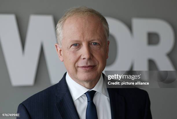 April 2018, Germany, Cologne: Tom Buhrow, the chairman of the German public-broadcasting institution Westdeutscher Rundfunk . Photo: Oliver Berg/dpa