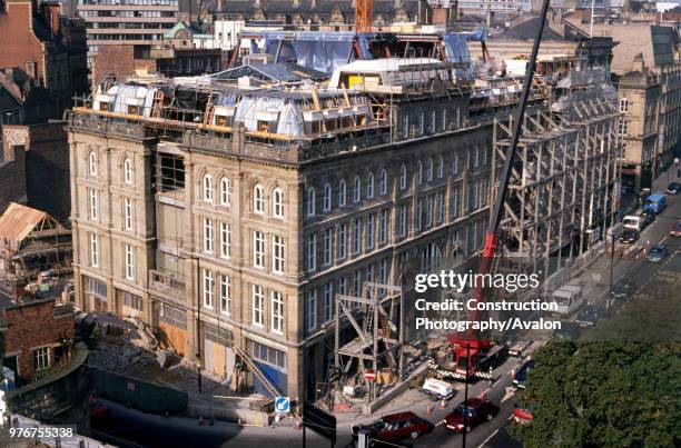 Refurbishment of an old building.