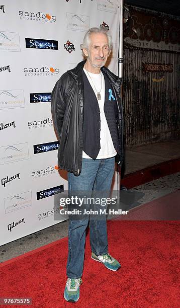 Actor Larry Hankin attends the "Unity For Peace" Benefit Concert at the House Of Blues on March 12, 2010 in Los Angeles, California.