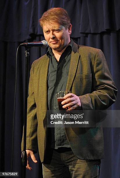 Actor Dave Foley during the "A Night of 140 Tweets" benefit for Artists for Peace and Justice sponsored by 42 Below Vodka at the Upright Citizens...
