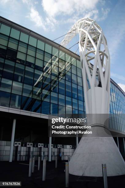 Wembley Stadium was designed by architects HOK Sport and Foster and Partners with Engineers Mott Macdonald and was built by Multiplex. The signature...