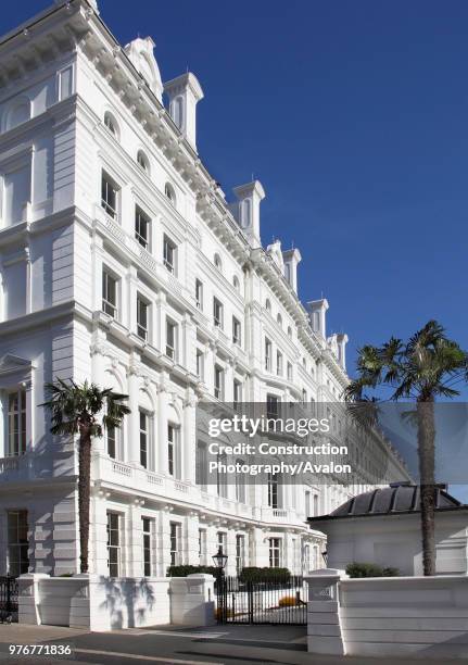 The Lancasters, a top end residential development on Lancaster Gate, opposite Hyde Park. Fifteen adjoining 19th century houses have been gutted and...