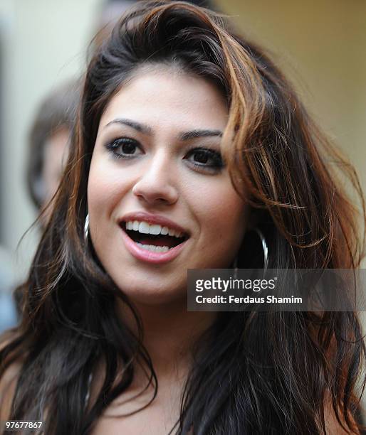 Gabriella Cilmi performs at The Music For Mums event in aid of Marie Curie Cancer Care at Covent Garden on March 13, 2010 in London, England.