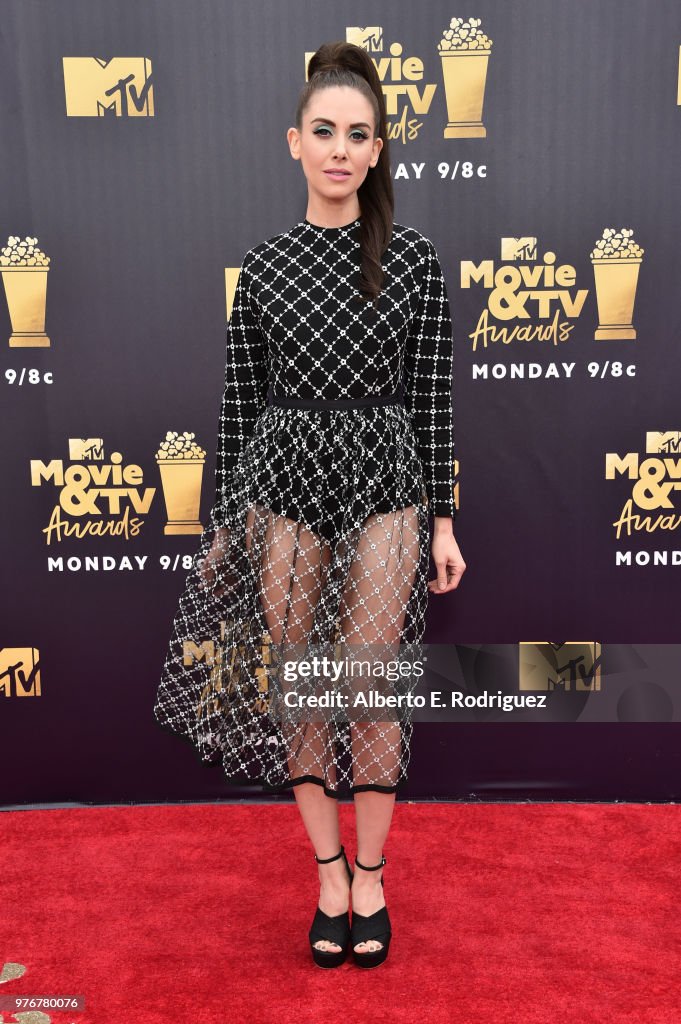 2018 MTV Movie And TV Awards - Arrivals