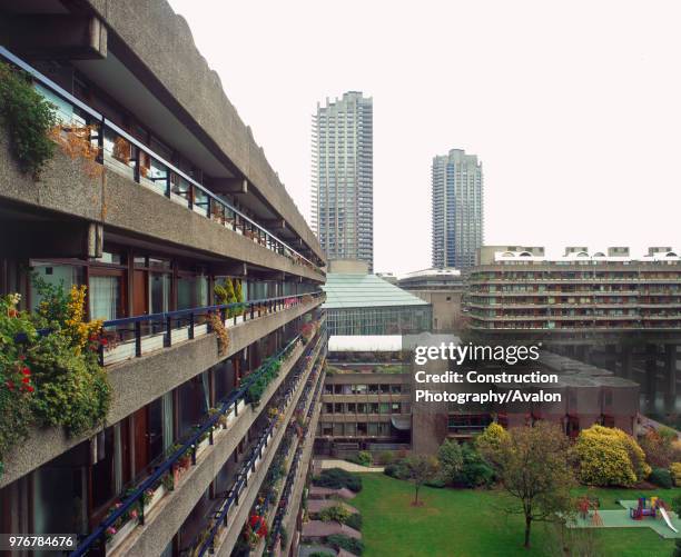 Barbican Estate, London. The architects gave to London the first significant challenge to the post-war consensus of urban decentralisation.