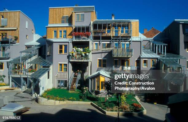 Modern Houses near Graz, Austria; Neue Grazer Schule der Architektur.