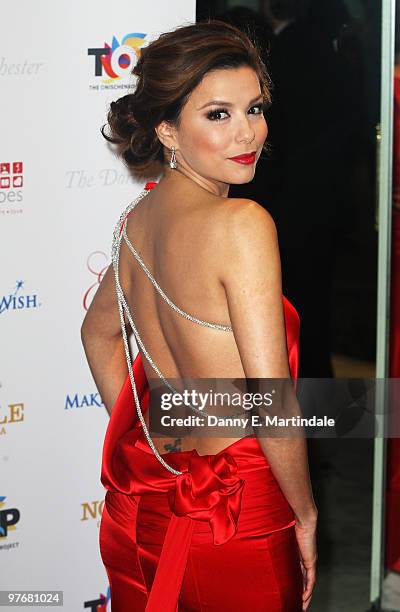 Eva Longoria Parker attends the Noble Gift Gala at The Dorchester on March 13, 2010 in London, England.