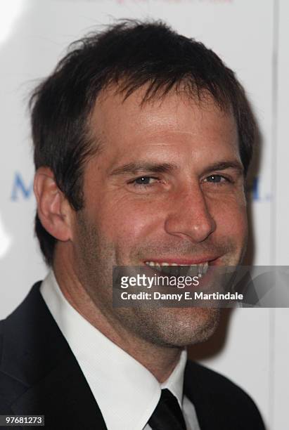 Greg Rusedski attends the Noble Gift Gala at The Dorchester on March 13, 2010 in London, England.