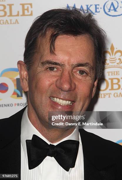 Duncan Bannatyne attends the Noble Gift Gala at The Dorchester on March 13, 2010 in London, England.