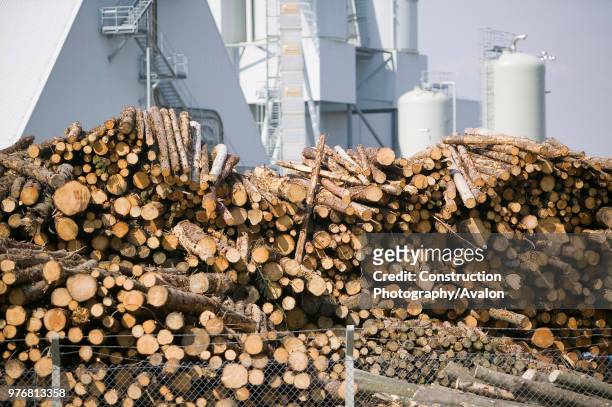 S biofuel power station in Lockerbie Scotland with timber suppliesThe power station is fuelled 100% by wood sourced from local woodlands and...