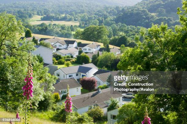 Housing in Ambleside in the Lake District UK.