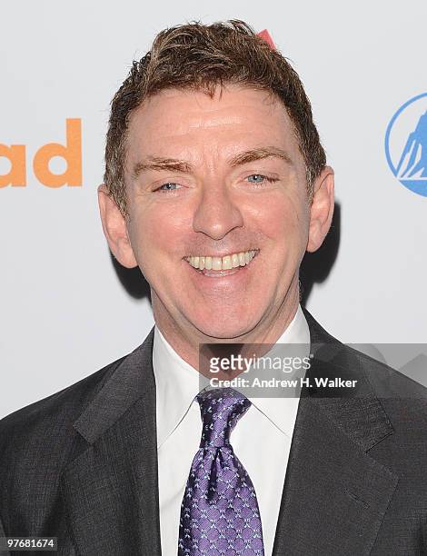 Writer Michael Patrick King attends the 21st Annual GLAAD Media Awards at The New York Marriott Marquis on March 13, 2010 in New York City.