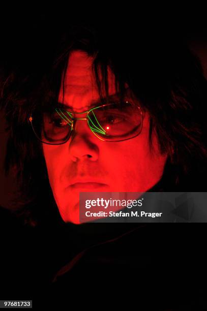 Jean Michel Jarre performs at Olympiahalle on March 13, 2010 in Munich, Germany.