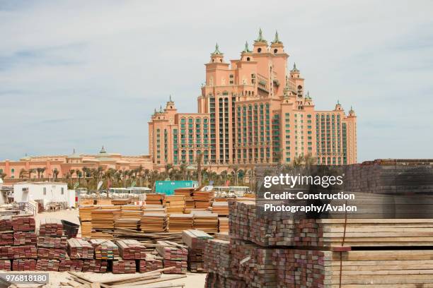 The Atlantis on the Palm a hyper luxury hotel in an area of Dubia that was reclaimed from the sea.
