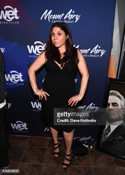 Michele Frantzeskos attends the Willie DeMeo "Gotti" Release Party at Mount Airy Casino Resort on June 16, 2018 in Mount Pocono, Pennsylvania.