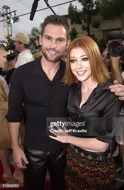 Seann William Scott and Alyson Hannigan