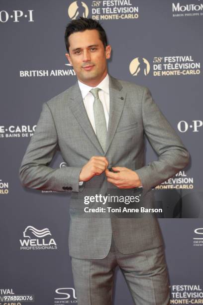 Stephen Colletti attends the opening ceremony of the 58th Monte Carlo TV Festival on June 15, 2018 in Monte-Carlo, Monaco.