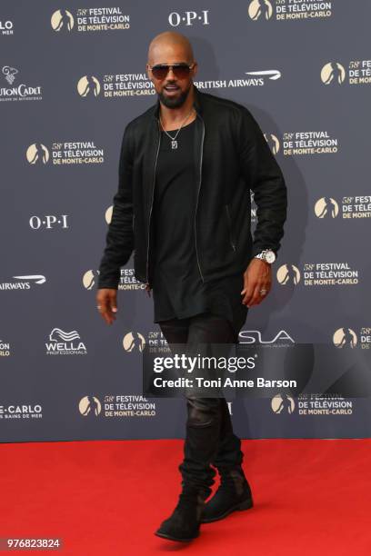 Shemar Moore attends the opening ceremony of the 58th Monte Carlo TV Festival on June 15, 2018 in Monte-Carlo, Monaco.