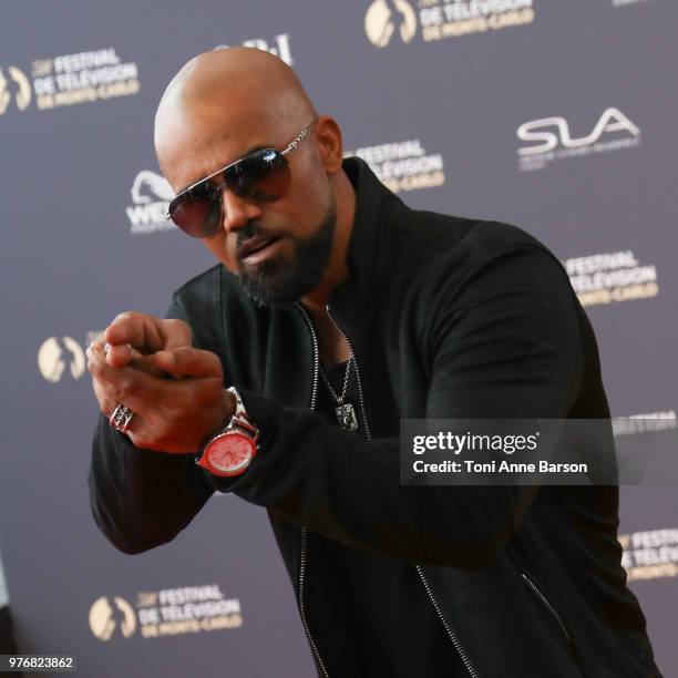 Shemar Moore attends the opening ceremony of the 58th Monte Carlo TV Festival on June 15, 2018 in Monte-Carlo, Monaco.