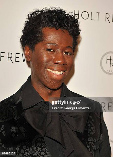 Miss J. Alexander leads a celebrity walk-off event and book signing at Holt Renfrew Bloor Street on March 13, 2010 in Toronto, Canada.