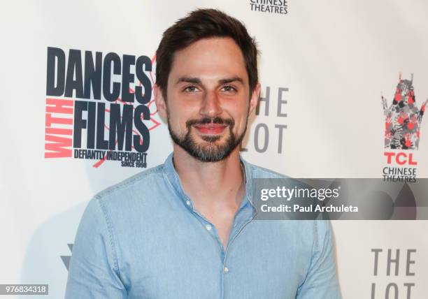 Actor Andrew J. West attends the premiere of "Antiquities" at the Dances With Films Festival at the TCL Chinese 6 Theatres on June 16, 2018 in...