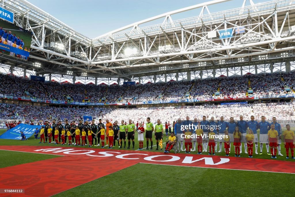 FIFA World Cup 2018 Russia"Argentina v Iceland"