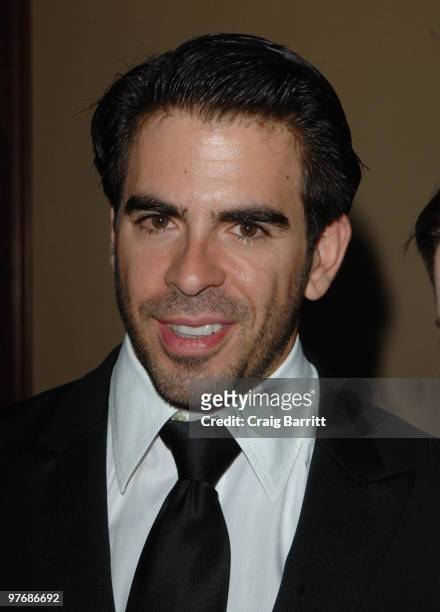 Eli Roth arrives at the HRC Los Angeles Dinner And Awards Gala at Hyatt Regency Century Plaza on March 13, 2010 in Century City, California.