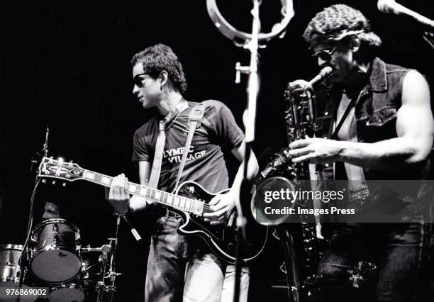 John McEnroe in concert circa 1981 in New York.