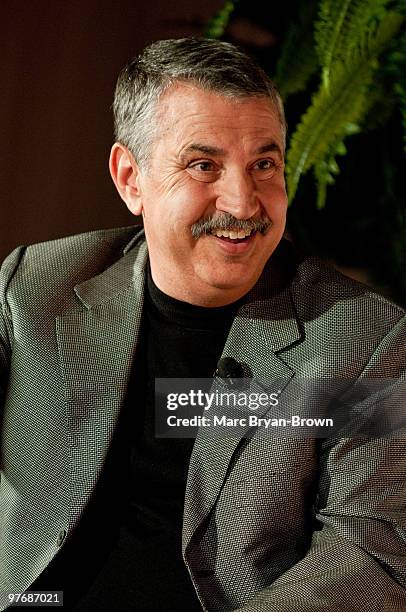 Thomas L. Friedman attends day 2 of the "Women In The World: Stories and Solutions" Summit at Hudson Theatre on March 13, 2010 in New York City.