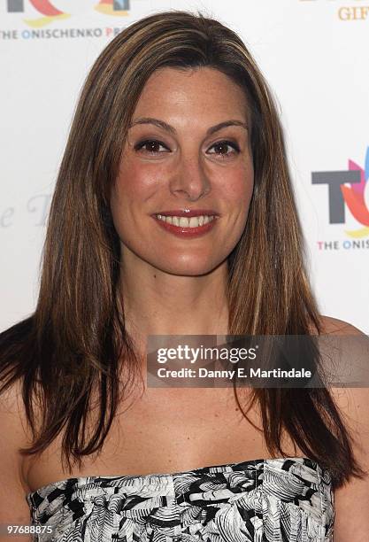 Catherine McQueen attends the Noble Gift Gala at The Dorchester on March 13, 2010 in London, England.