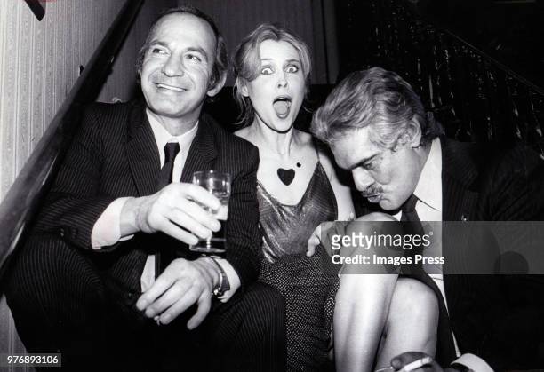 Ben Gazzara, Cornelia Sharpe and Omar Sharif on March 28, 1980 in New York.