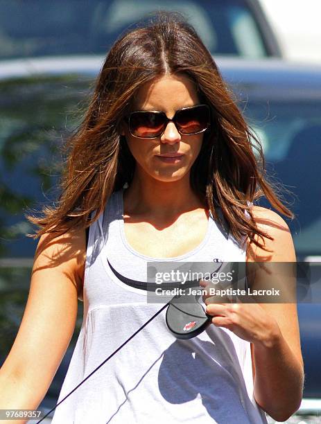 Exclusive Coverage** Kate Beckinsale is seen on March 13, 2010 in Santa Monica, California.