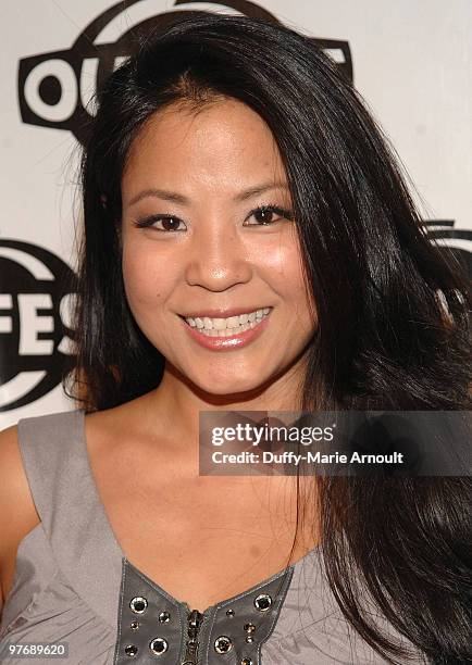 Karen Anna Cheung attends Outfest Fusion Achievement Award Gala at the Egyptian Theatre on March 13, 2010 in Hollywood, California.