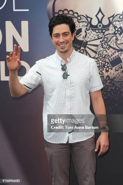 Ben Feldman from the serie 'Superstore' attends a photocall during the 58th Monte Carlo TV Festival on June 16, 2018 in Monte-Carlo, Monaco.
